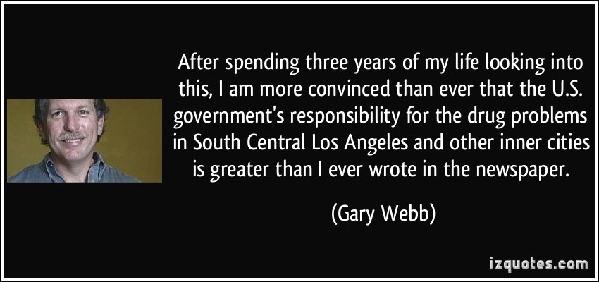 gary webb us drug problem