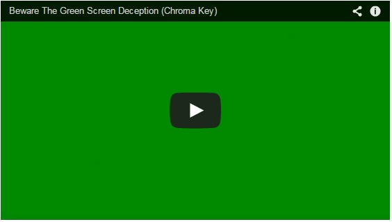 the green screen deception