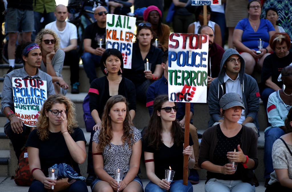 National Moment Of Silence Held For Victims Of Police Brutality