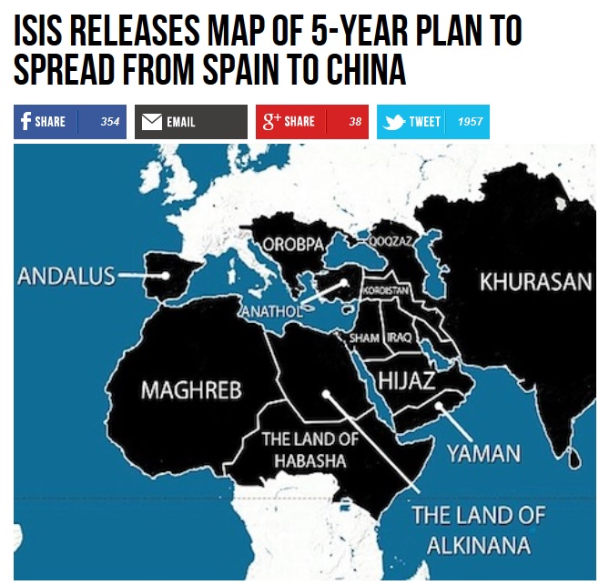 ISIS-map