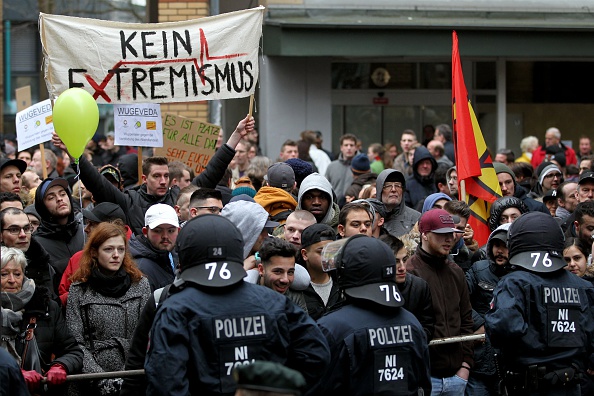Demonstrate In Wuppertal