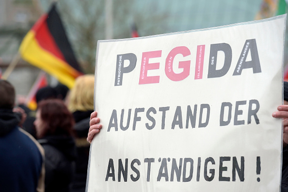 Islamists And Pegida Supporters Demonstrate In Wuppertal