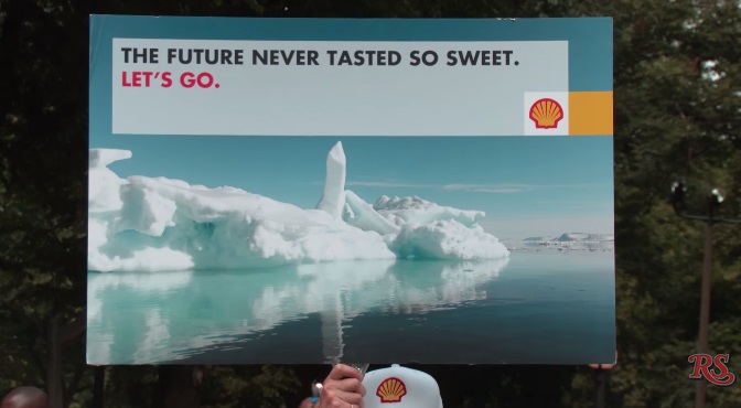 Watch the Yes Men Impersonate Shell  Make  Last Iceberg  Snow Cones   YouTube