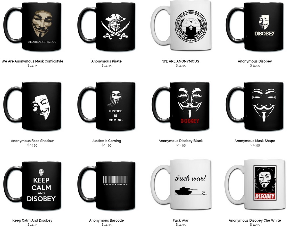 anonymous mugs