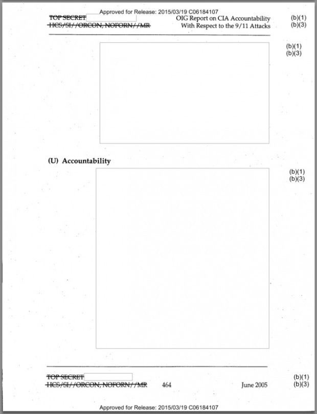 Subsection on Who was Accountable