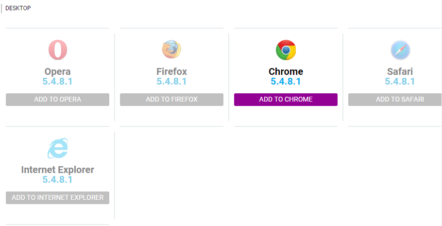 Browser Selection