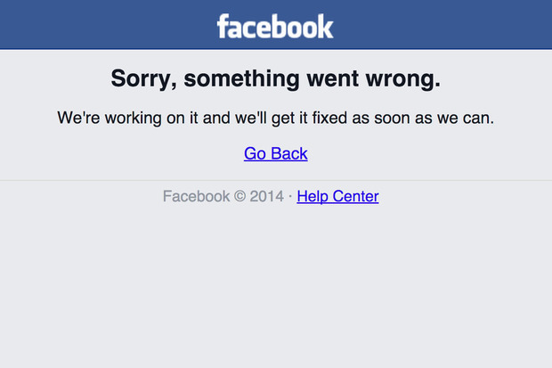 Facebook Down