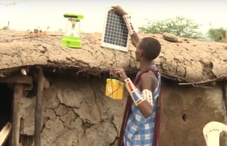 woman-installing-solar-panel