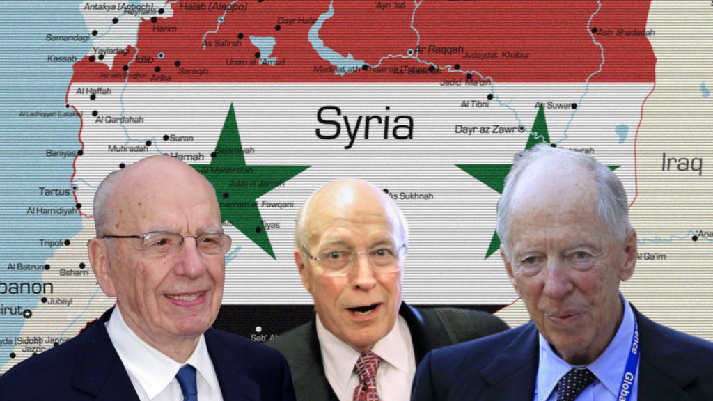 01 Rothschild, Murdoch, Cheney, Israel - Syria