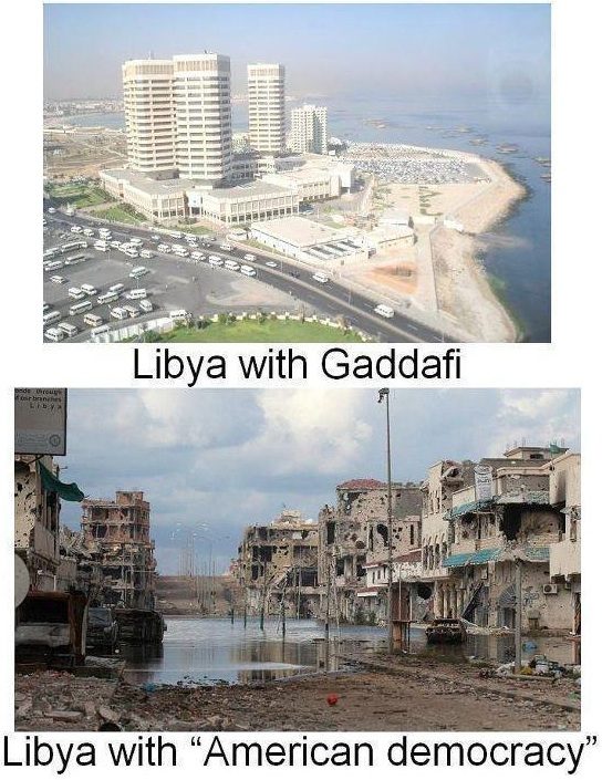 Libya-before-and-after
