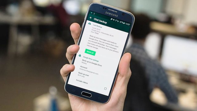 Image Source: Android Pit- The ability to make Google Drive backups in the latest version of WhatsApp makes life easier.