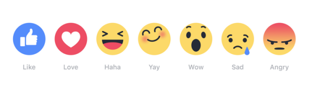 Facebook Reaction Bar