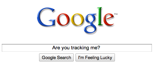 Google Tracking Me