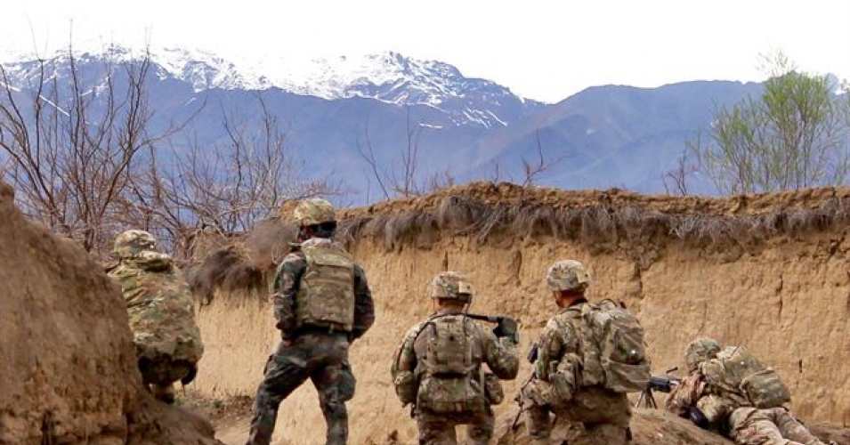 U.S. soldiers near Bagram Airfield, Afghanistan, a few months after President Obama formally declared the war in Afghanistan over. (Photo: U.S. Department of Defense/cc)
