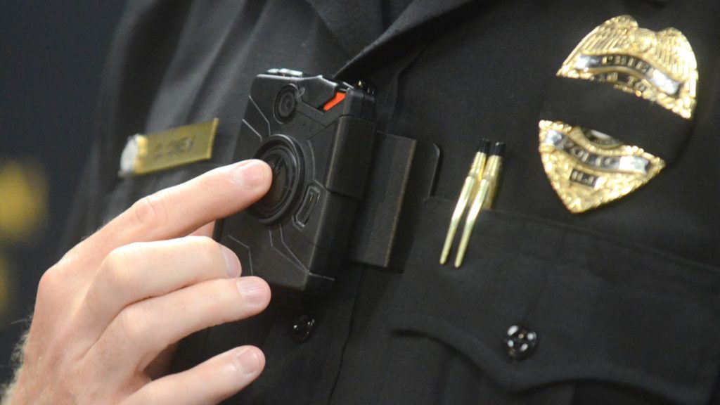 Police Equipped with Body Cameras 