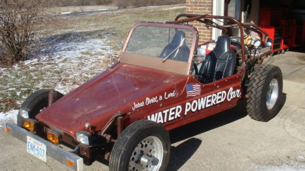 water-powered cars 