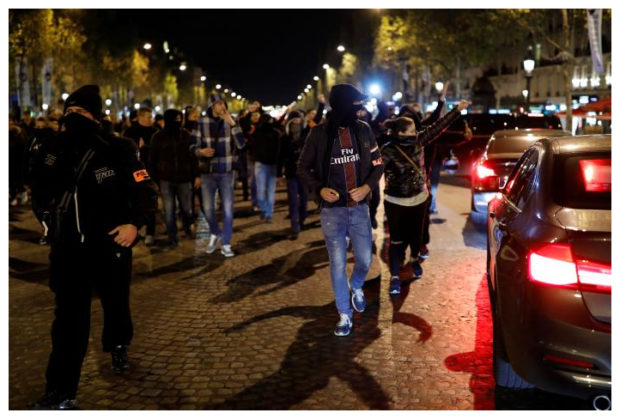 frenchpoliceprotesters