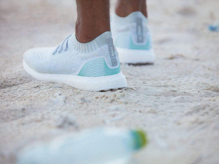 Credit: Adidas x Parley for the Oceans Read More: http://www.trueactivist.com/adidas-to-make-1-million-pairs-of-sneakers-from-recycled-ocean-plastic-by-2017/