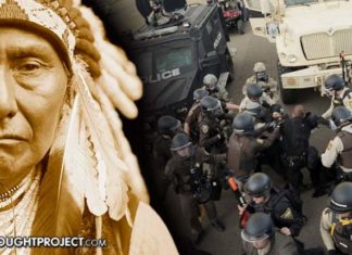 Yesterday on Thanksgiving: Native Americans Were Beaten, Gassed & Shot in North Dakota