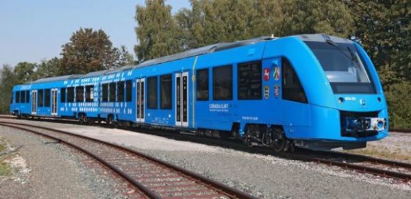 hydrogen-powered train