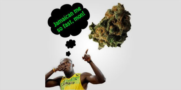 Athletes who smoke marijuana