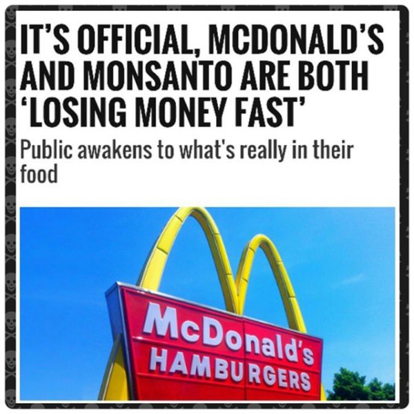 McDonald's and Monsanto