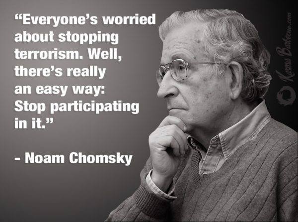 Noam Chomsky warns