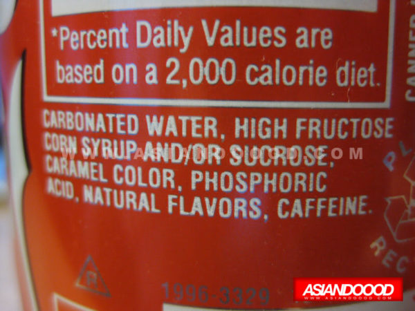 Coca-Cola ingredients