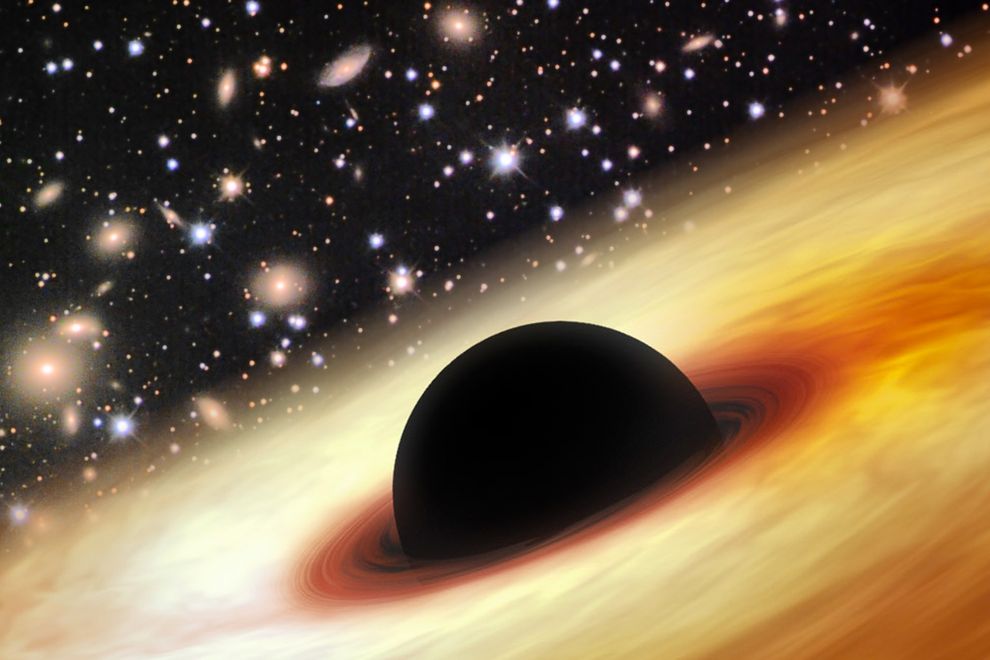 Healthy, Young Black Hole With Mass of More Than 12 Billion Suns ...