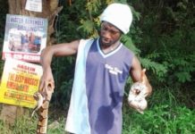 Strange? The Man Who Makes A Living Out Of Selling Dangerous Snakes In Ghana