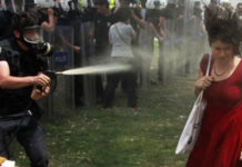 Baltimore Solidarity Protest In Denver: 12-Year-Old Child Pepper Sprayed, Others Brutalized