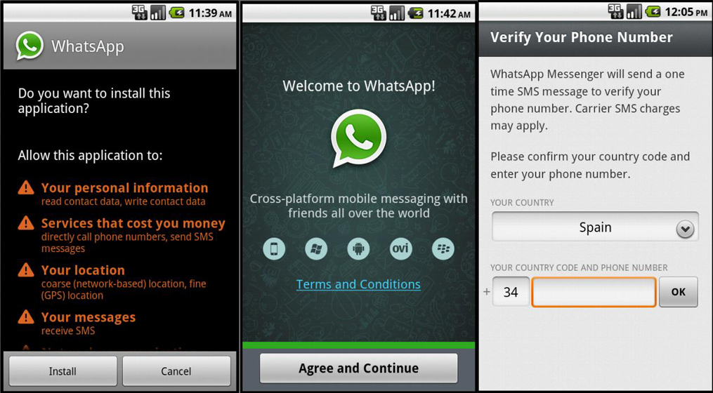 how do i install whatsapp