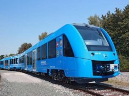 hydrogen-powered train