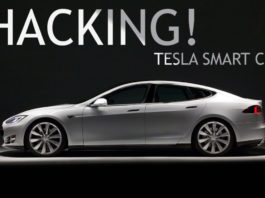 Hackers stole Tesla car