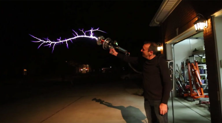 Tesla coil launcher