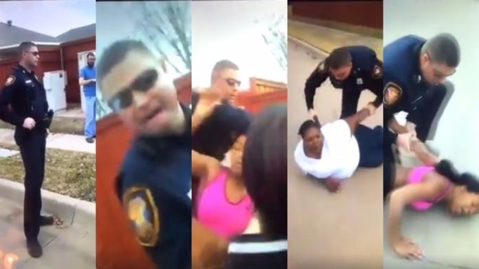 cop caught on video